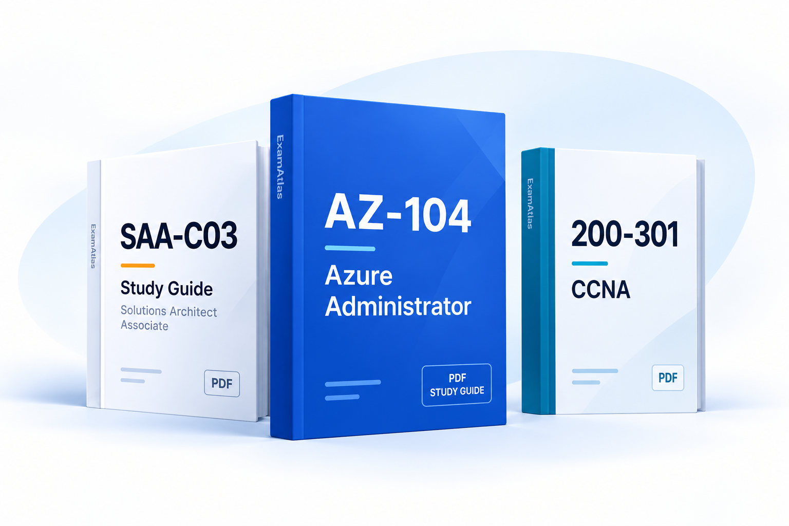 AWS、Azure 与 Cisco 认证复习资料概念封面